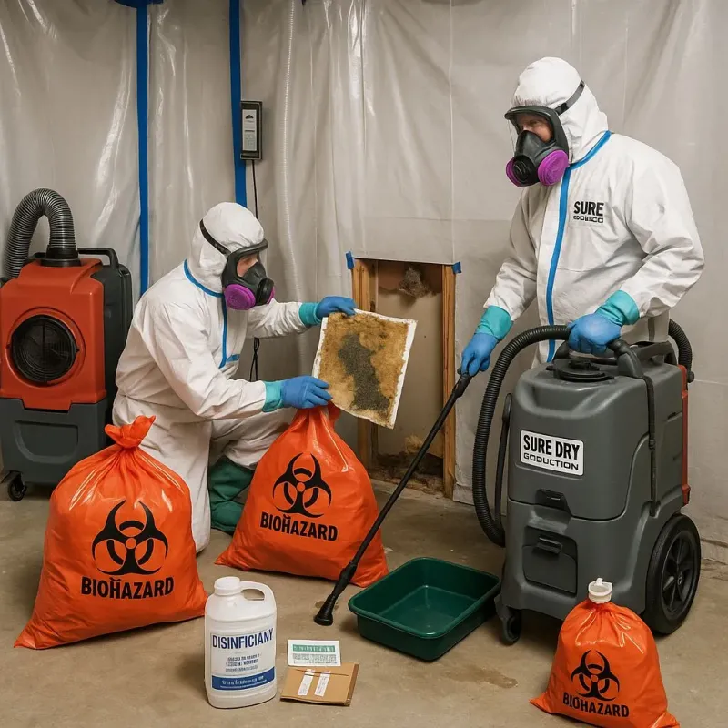Contaminated Water Handling Protocols process in Clay Center, NE